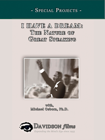 I Have a Dream: The Nature of Great Speaking With Michael Osborn, Ph.D.